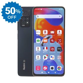 ＼50%OFF SALE／【中古】 Xiaomi Redmi Note 11 Pro 5G 2201116SR 128GB SIMフリー [Cランク] 中古スマホ 中古 スマホ スマートフォン 本体 保証付き 端末 即日発送 楽天モバイル