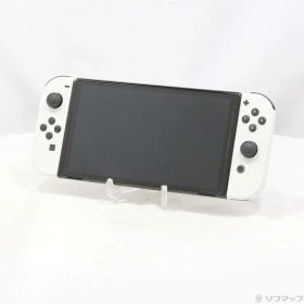【中古】Nintendo(任天堂) Nintendo Switch 有機ELモデル Joy-Con(L)／(R) ホワイト 【269-ud】