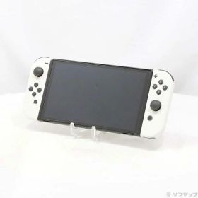【中古】Nintendo(任天堂) Nintendo Switch 有機ELモデル Joy-Con(L)／(R) ホワイト 【276-ud】