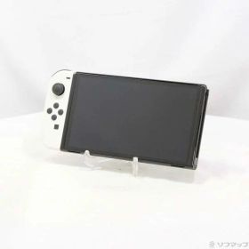 【中古】Nintendo(任天堂) Nintendo Switch 有機ELモデル Joy-Con(L)／(R) ホワイト 【269-ud】
