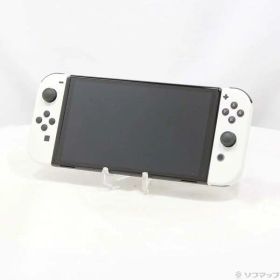 【中古】Nintendo(任天堂) Nintendo Switch 有機ELモデル Joy-Con(L)／(R) ホワイト 【269-ud】