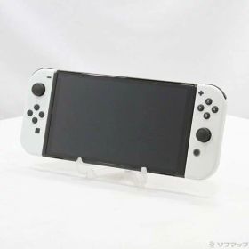 【中古】Nintendo(任天堂) Nintendo Switch 有機ELモデル Joy-Con(L)／(R) ホワイト 【295-ud】