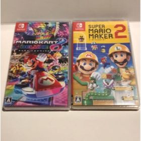 ★新品★マリオカート8 デラックス＋スーパーマリオメーカー2 Switchソフト(家庭用ゲームソフト)