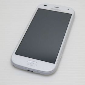 フジツウ(富士通)の新品同様 F-42A らくらくスマートフォン ホワイト M555(スマートフォン本体)