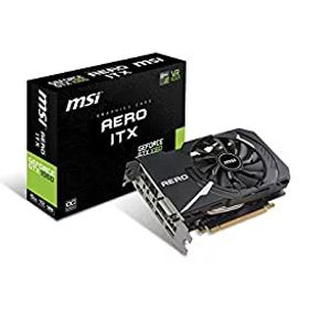 【中古】 MSI ショート基盤採用 グラフィックスカード GEFORCE GTX 1060 AERO ITX 6G OC