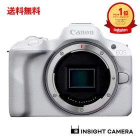 キヤノン EOS R50 ボディ ホワイト APS-C イオス 本体 ミラーレス一眼カメラ Canon（出荷後転送不可）