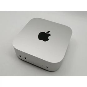 【中古】Apple Mac mini M4(CPU:10C/GPU:10C) 16GB/256GB シルバー MU9D3J/A (M4・2024)【博多】保証期間1ヶ月【ランクA】