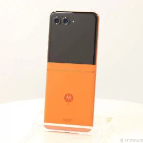 【中古】Motorola(モトローラ) motorola razr 50 512GB スプリッツオレンジ PB230002JP SIMフリー 【262-ud】