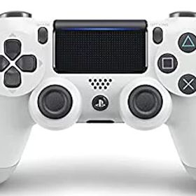 【中古】ワイヤレスコントローラー (DUALSHOCK 4) グレイシャー・ホワイト (CUH-ZCT2J13)