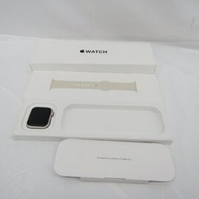 【美品】Apple Watch アップルウォッチ SE 3 GPSモデル 40mm MEH34J/A スターライトアルミ+スポーツバンド S/M 11980273 1126