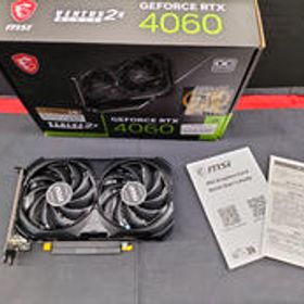 グラフィックボード GEFORCE RTX 4060 VENTUS 2X BLA MSI