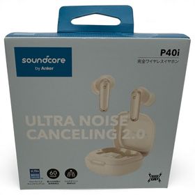 アンカー(Anker)の新品♪ ◆ アンカー Anker 完全ワイヤレスイヤホン Soundcore P40i ホワイト 720-2844(ヘッドフォン/イヤフォン)