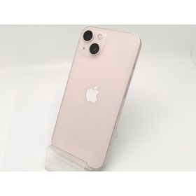 【中古】【赤ロム保証あり】Apple au 【SIMフリー】 iPhone 13 128GB ピンク MLNE3J/A【津田沼】保証期間１週間【ランクB】