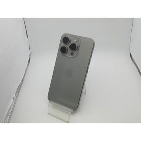 【中古】Apple 国内版 【SIMフリー】 iPhone 15 Pro 1TB ナチュラルチタニウム MTUT3J/A【新橋烏森通り】保証期間１ヶ月【ランクA】