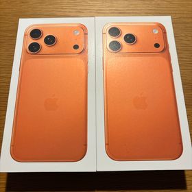 アップル(Apple)のアップル iPhone17 Pro Max 256GB 2台コズミックオレンジ(スマートフォン本体)