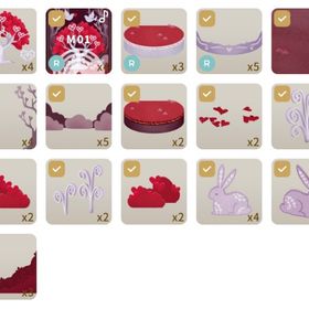 アイランドセット✨Valentine Card Island | リヴリーアイランドのアイテム、RMTの販売・買取一覧