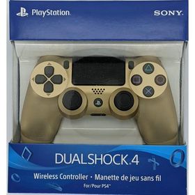 ワイヤレスコントローラー (DUALSHOCK 4) ゴールド (CUH-ZCT2J14) 【メーカー生産終了】