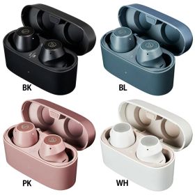 フルワイヤレスイヤホン ATH-CKS30TW 送料無料 オーディオテクニカ ヘッドホン ワイヤレス インナーイヤー 重低音 小型 ヒアスルー BK BL PK WH