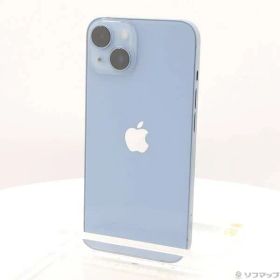〔中古品〕 iPhone14 128GB ブルー MPVJ3J／A SIMフリー【198】