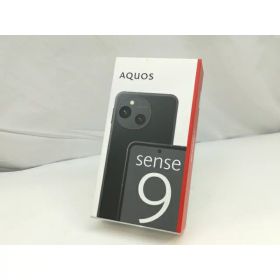 【未使用】SHARP 国内版 【SIMフリー】 AQUOS sense9 ブラック 6GB 128GB SH-M29【札幌】保証期間3ヶ月