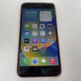 中古◆SIMフリー iPhone8 Plus 64GB プロダクトRED バッテリー新品100％ 中古本体◆送料無料