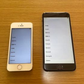 【ジャンク】iPhone 5s & iPhone 6s plusセット