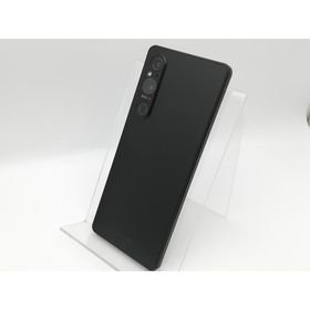 【中古】SONY au 【SIMフリー】 Xperia 1 V ブラック 12GB 256GB SOG10【中野】保証期間１ヶ月【ランクB】