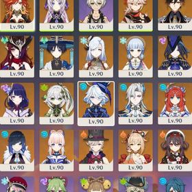 引退アカウント | 原神のアカウントデータ、RMTの販売・買取一覧