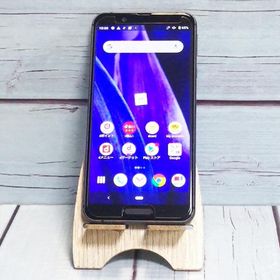 docomo AQUOS sense3 SH-02M ブラック 本体 白ロム SIMロック解除済み SIMフリー C707415