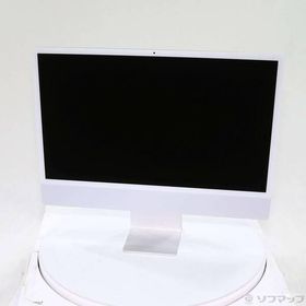 〔中古〕Apple(アップル) iMac 24-inch Mid-2021 MGPC3J／A Apple M1 8コアCPU_8コアGPU 8GB SSD256GB シルバー 〔14.8 Sonoma〕〔276-ud〕