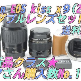 ■新品級⑦■ハロウィン大SALE■ Canon EOS Kiss x9 ダブル