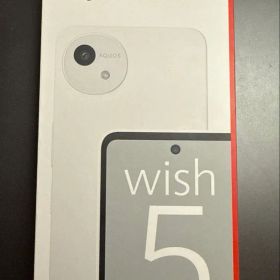 スマホ AQUOS Wish5 SH-52F ユキ SIMフリー 完全未使用