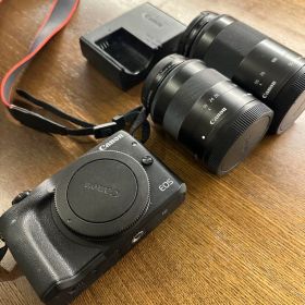 Canon EOS M3 ミラーレス一眼カメラ ズームレンズ2本セット