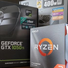 PCデビューに/Ryzen3 3100 gtx1050ti 玄人志向400W