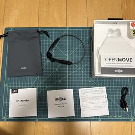 骨伝導ワイヤレスヘッドホン OPENMOVE AFT-EP-000022 スレートグレー