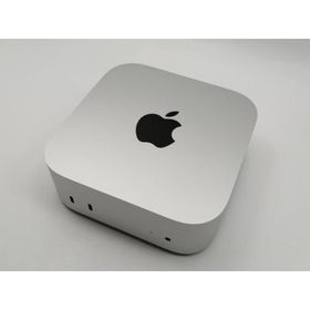 【中古】Apple Mac mini M4(CPU:10C/GPU:10C) 16GB/256GB シルバー MU9D3J/A (M4・2024)【博多】保証期間１ヶ月【ランクA】