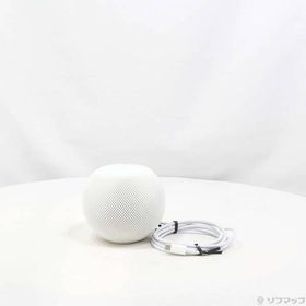 〔中古〕Apple(アップル) HomePod mini ホワイト MY5H2J／A〔198-ud〕