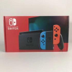 【中古品】 Nintendo Switch ニンテンドー スイッチ 本体 Joy-Con (L) ネオンブルー (R) ネオンレッド 2019モデル 034-250704-mh-11-fuz 万代Net店
