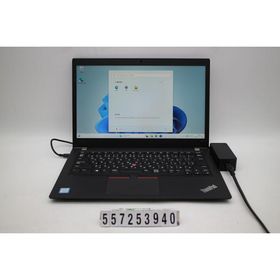 ノートパソコン Lenovo ThinkPad T480s Core i5 8250U 1.6GHz/16GB/256GB(SSD)/14W/FHD(1920x1080)/Win11
