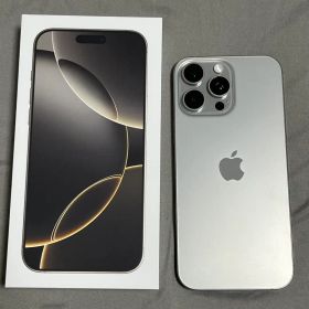 iPhone 16 Pro Max 256GB ナチュラルチタニウム