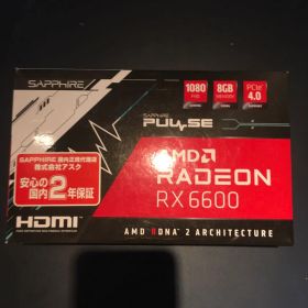 ［現状品］Sapphire Radeon RX 6600 8GB