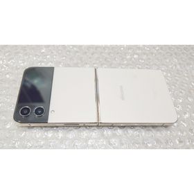 サムスン(SAMSUNG)の美品 docomo GalaxyZ Flip4 SC-54C 桃金色SIMフリー(スマートフォン本体)