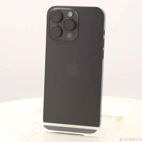 〔中古品〕 iPhone15 Pro Max 256GB ブラックチタニウム MU6P3J／A SIMフリー【352】