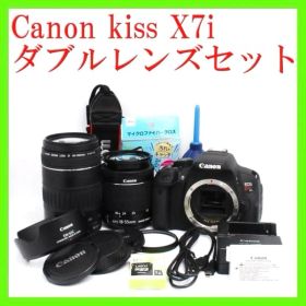 ⭐️超望遠レンズセット⭐️Canon Kiss X7i ダブルレンズセット