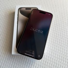 iPhone 15 Pro 256 GBシャッター音無し 海外版