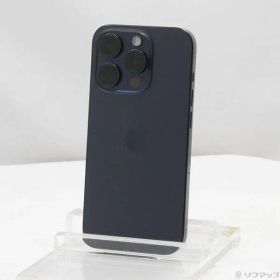 〔中古品〕 iPhone15 Pro 128GB ブルーチタニウム MTUA3J／A SIMフリー【305】