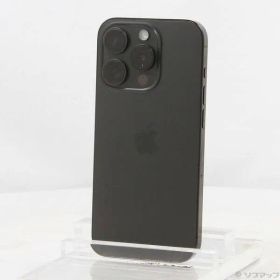 〔中古品〕 iPhone15 Pro 128GB ブラックチタニウム MTU73J／A SIMフリー【305】