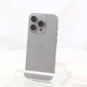 〔中古品〕 iPhone15 Pro 128GB ナチュラルチタニウム MTU93J／A SIMフリー【262】
