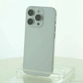 〔中古品〕 iPhone15 Pro 128GB ホワイトチタニウム MTU83J／A SIMフリー【371】