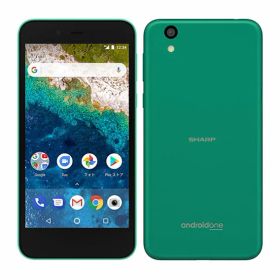 【中古】【安心保証】 SHARP Android One S3[32GB] SoftBank ターコイズ
